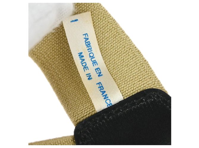 Bretelle in tela con logo Chanel Beige - vista 5