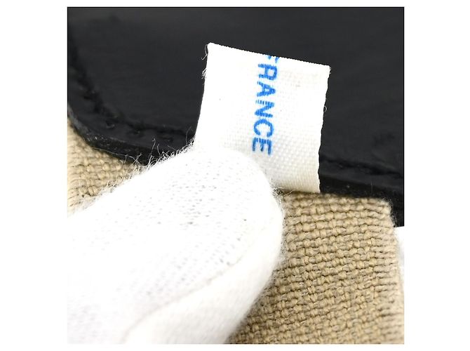 Bretelle in tela con logo Chanel Beige - vista 5