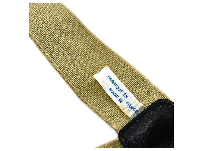 Canvas Hosenträger mit Chanel-Logo Beige - Ansicht 5