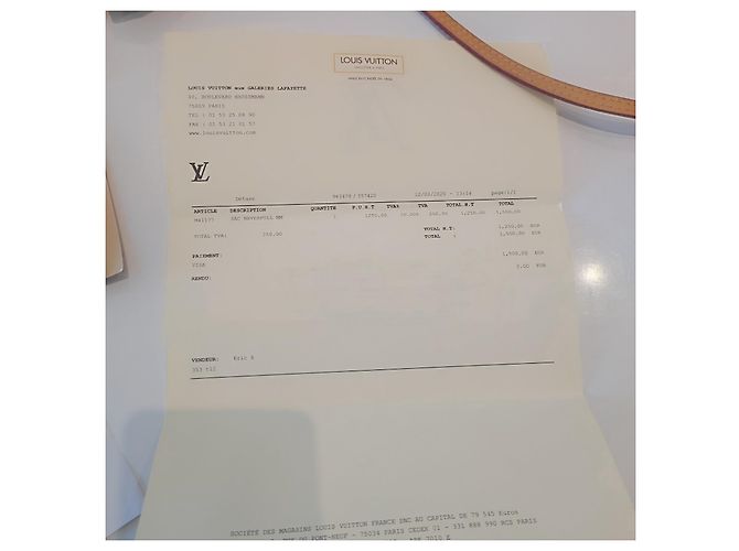 Louis Vuitton NEVERFULL MM COM PASTA Chocolate - vista 13