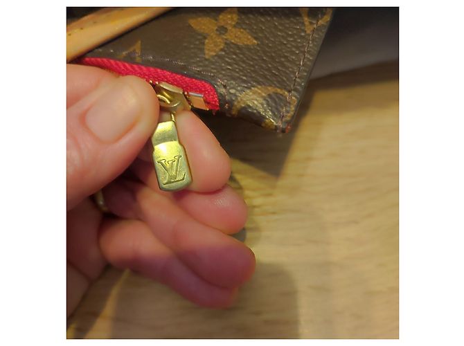 Louis Vuitton NEVERFULL MM COM PASTA Chocolate - vista 18