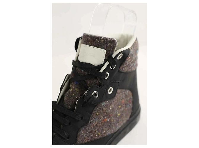 Balenciaga Sneaker in pelle nera Nero - vista 4