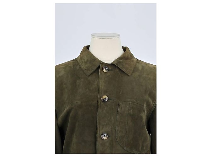 Closed Lederjacke Khaki - Ansicht 2