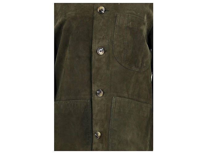 Closed Lederjacke Khaki - Ansicht 3