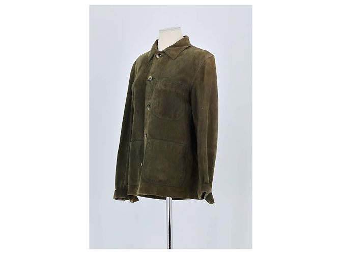 Closed Lederjacke Khaki - Ansicht 4