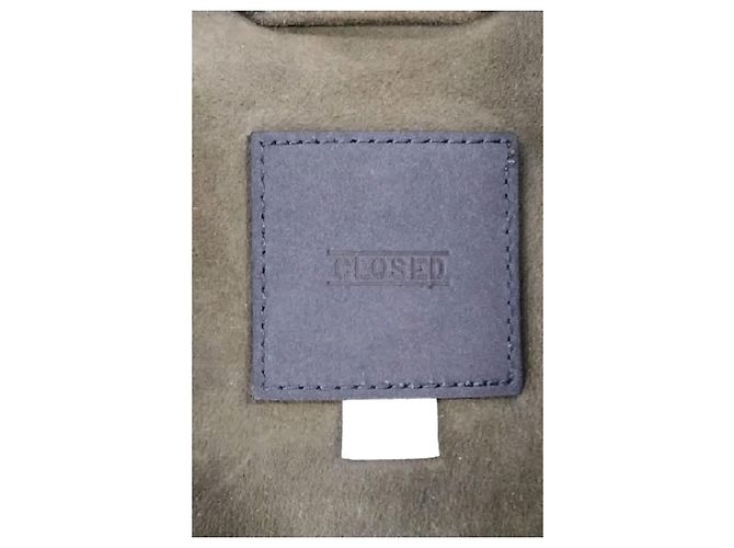 Closed Lederjacke Khaki - Ansicht 7