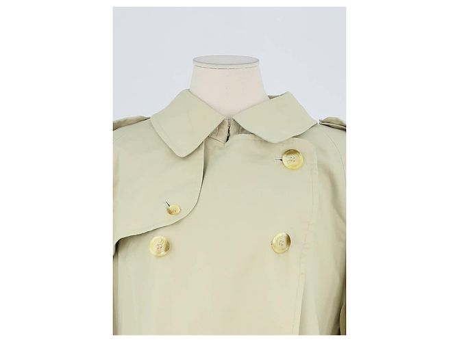 Burberry Trench coat de algodón beige - vista 2