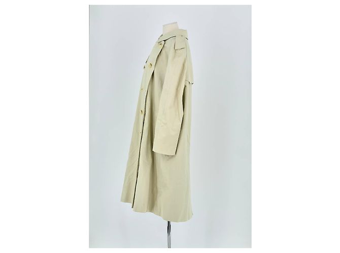 Burberry Trench coat de algodón beige - vista 5