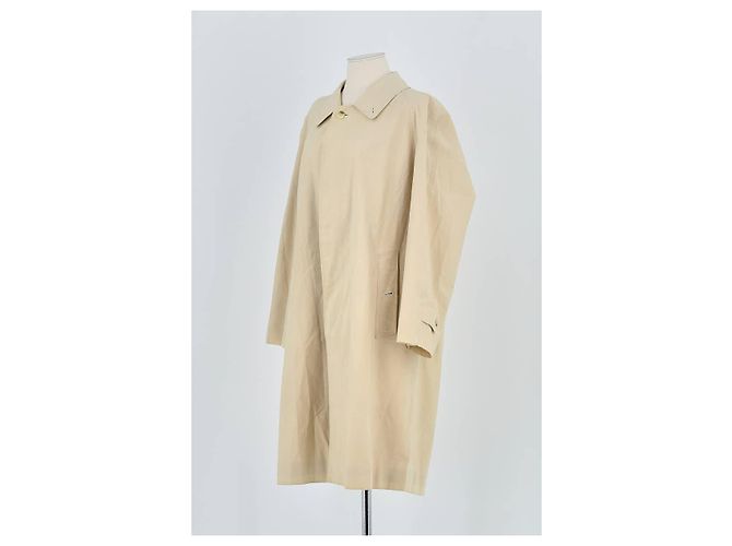 Burberry Trench coat de algodón beige - vista 4