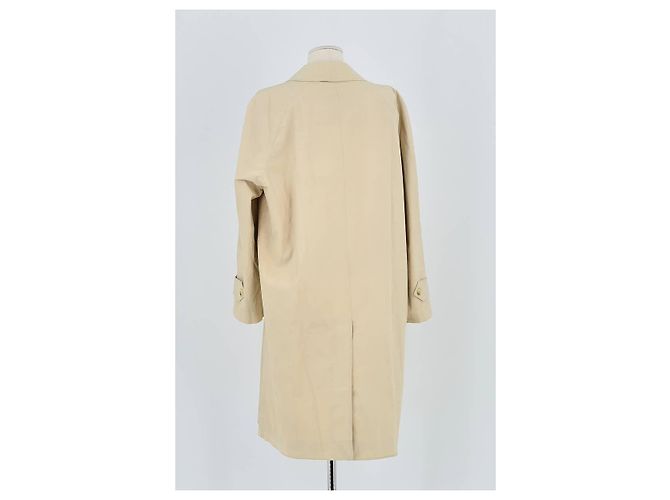 Burberry Trench coat de algodón beige - vista 6