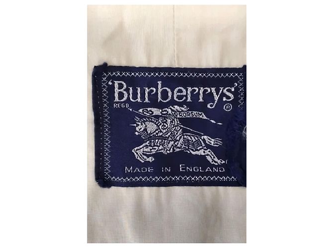 Burberry Trench coat de algodón beige - vista 7