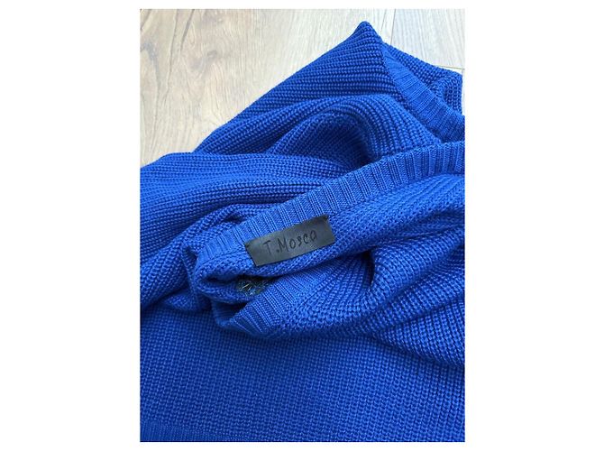 Autre Marque Suéter de lana T.Mosca Azul - vista 6
