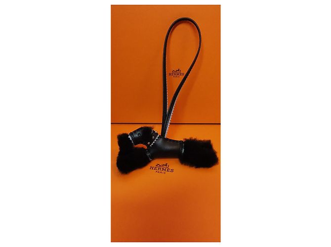 Hermès Buddy animado Negro Gris - vista 2