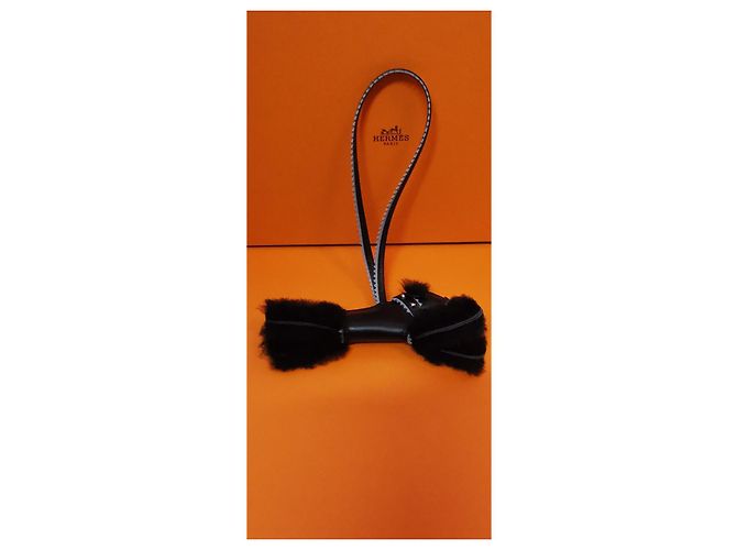 Hermès Buddy animado Negro Gris - vista 5