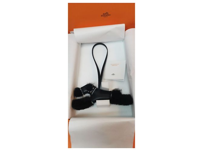 Hermès Buddy animado Negro Gris - vista 8