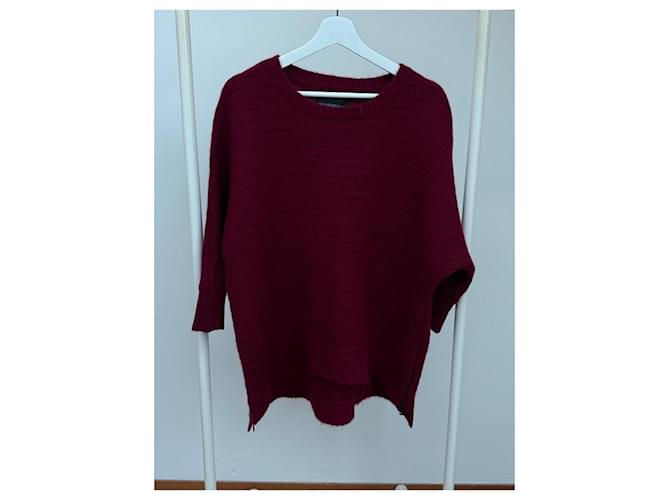 Zadig & Voltaire Deluxe Kaschmirpullover von Zadig und Voltaire Bordeaux - Ansicht 2