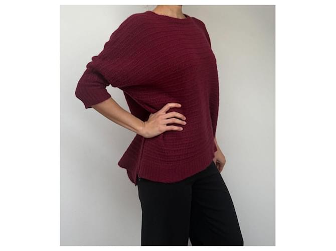 Zadig & Voltaire Deluxe Kaschmirpullover von Zadig und Voltaire Bordeaux - Ansicht 4