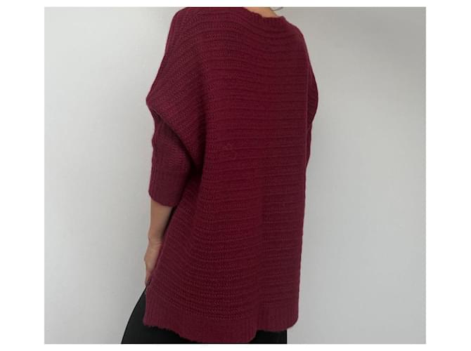 Zadig & Voltaire Deluxe Kaschmirpullover von Zadig und Voltaire Bordeaux - Ansicht 5