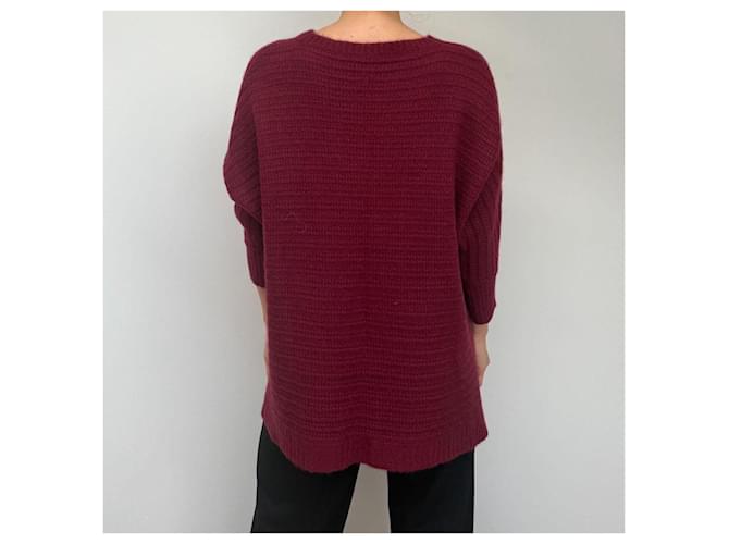 Zadig & Voltaire Deluxe Kaschmirpullover von Zadig und Voltaire Bordeaux - Ansicht 6