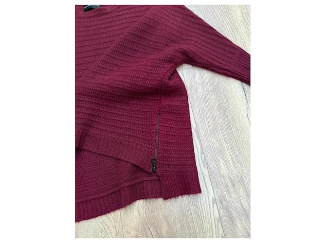Zadig & Voltaire Deluxe Kaschmirpullover von Zadig und Voltaire Bordeaux - Ansicht 7