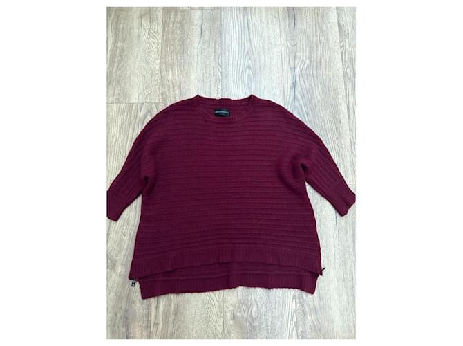 Zadig & Voltaire Deluxe Kaschmirpullover von Zadig und Voltaire Bordeaux - Ansicht 8