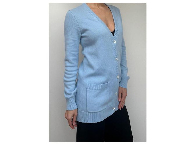 Cashmere-Cardigan von Michael Kors Blau - Ansicht 10