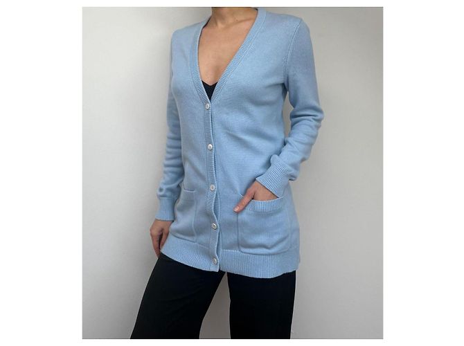 Cashmere-Cardigan von Michael Kors Blau - Ansicht 11