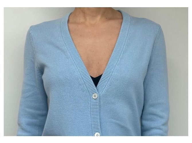 Cashmere-Cardigan von Michael Kors Blau - Ansicht 13