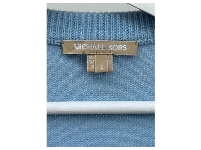 Cashmere-Cardigan von Michael Kors Blau - Ansicht 4