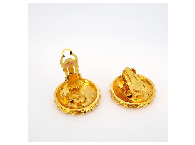 Chanel Mademoiselle Circle Ohrringe Golden - Ansicht 4