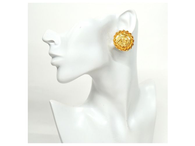 Chanel Mademoiselle Circle Ohrringe Golden - Ansicht 6