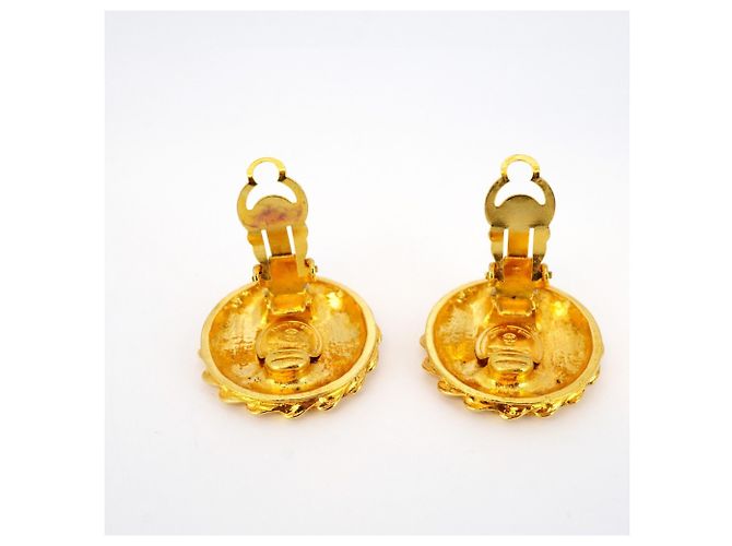 Chanel Mademoiselle Circle Ohrringe Golden - Ansicht 7