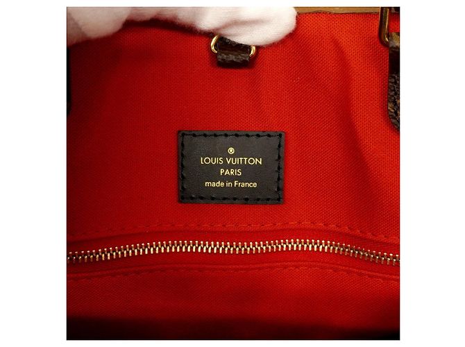 Twist Louis Vuitton Monogram Giant Reverse On-the-Go Tote Bag Braun - Ansicht 5