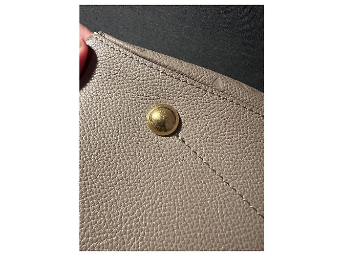 Louis Vuitton Borsa in pelle Maida Hobo Beige - vista 12