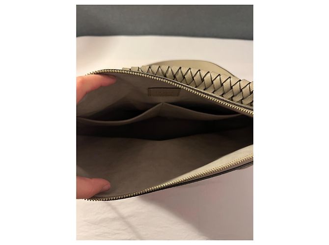 Louis Vuitton Borsa in pelle Maida Hobo Beige - vista 7