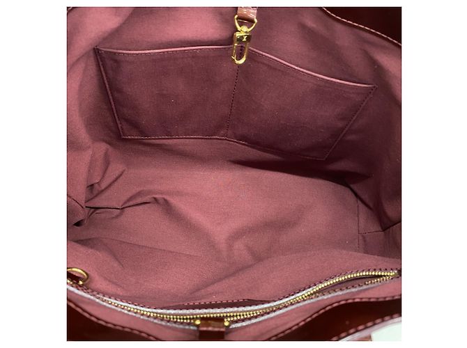 Borsa Tote Vernis Wilshire MM di Louis Vuitton Rosso - vista 4