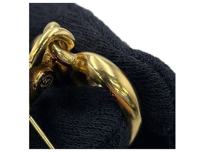 Boucles d'oreilles en métal avec strass Coco Mark de Chanel - vue 6