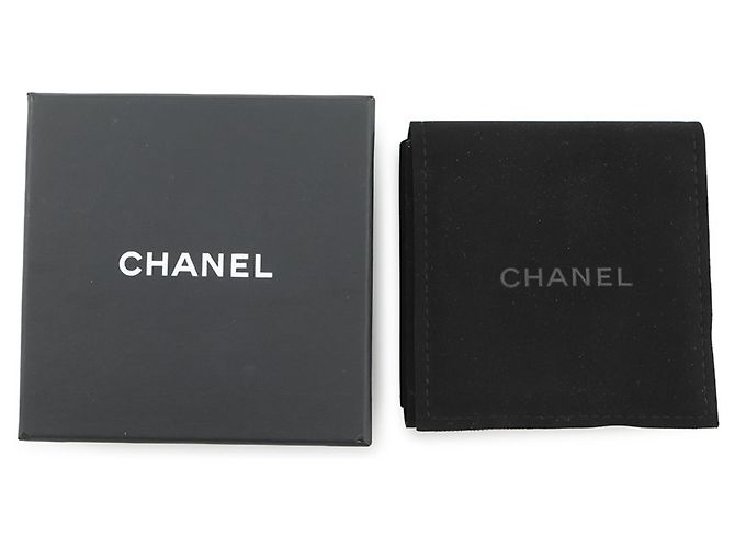 Boucles d'oreilles en métal avec strass Coco Mark de Chanel - vue 9