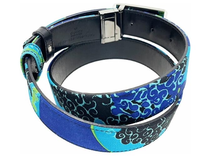 Cintura G Gucci per donne Nero Blu Multicolore - vista 2