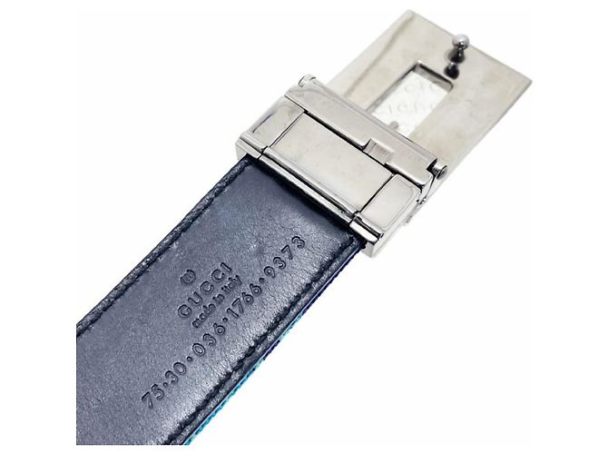 Cintura G Gucci per donne Nero Blu Multicolore - vista 4