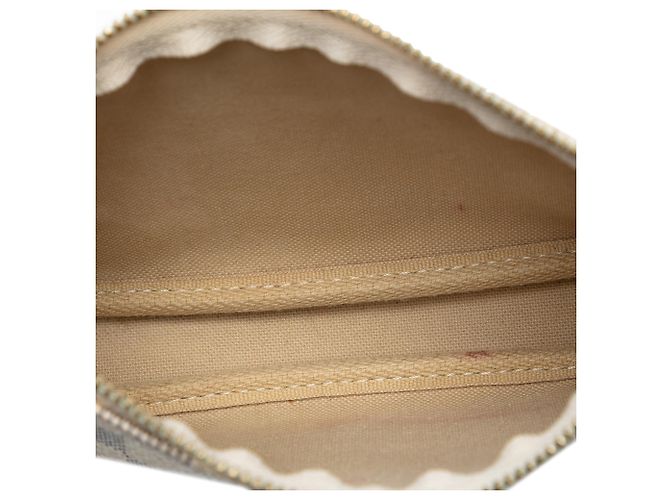 Mini Pochette Accessori Damier Azur Bianco Louis Vuitton - vista 4