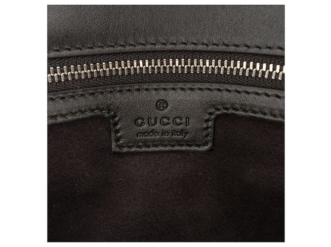 Borsa Gucci GG Petite in pelle nera Nero - vista 5