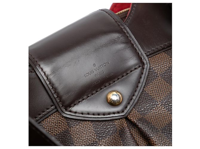 Louis Vuitton Marrone Damier Ebene Sistina PM - vista 6