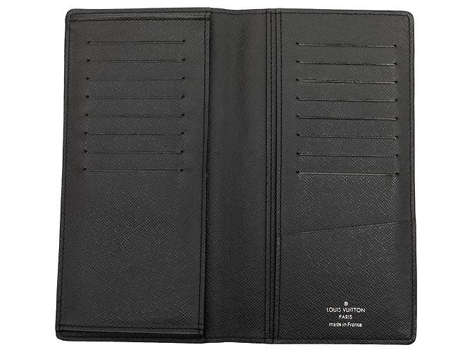 Portafoglio Brazza in Taiga Nera Louis Vuitton Nero - vista 7