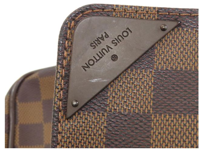 Borsa a Spalla Shelton GM N41148 di Louis Vuitton Damier ebene - vista 18