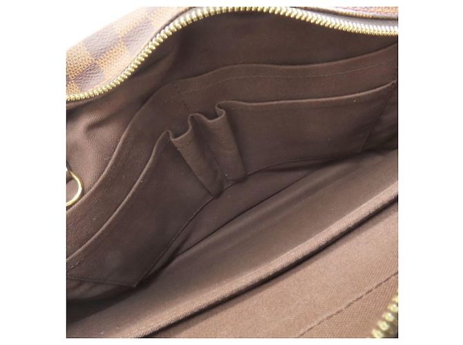 Borsa a Spalla Shelton GM N41148 di Louis Vuitton Damier ebene - vista 5