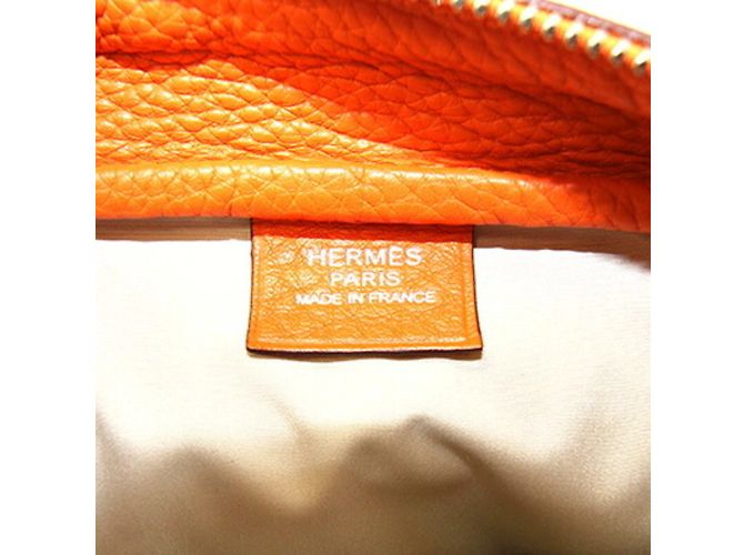 Pochette Victoria PM Hermès Truth Arancione - vista 4