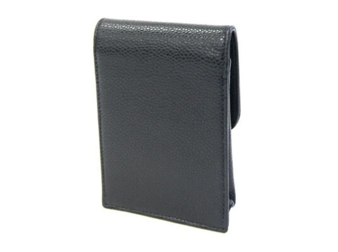 Chanel Cigar Case in Black Grained Calfskin - view 2