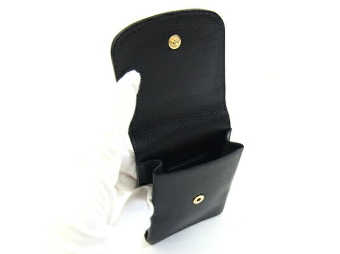 Chanel Cigar Case in Black Grained Calfskin - view 3