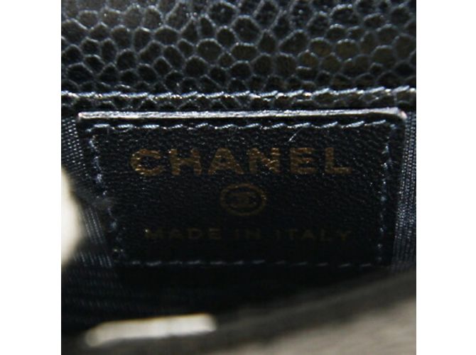 Chanel Cigar Case in Black Grained Calfskin - view 4